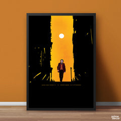Joker On Stairs | Movie Poster Wall Art - Prime Décor