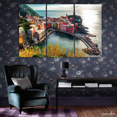 La Spezia Italy (3 Panel) Travel Wall Art - Prime Décor