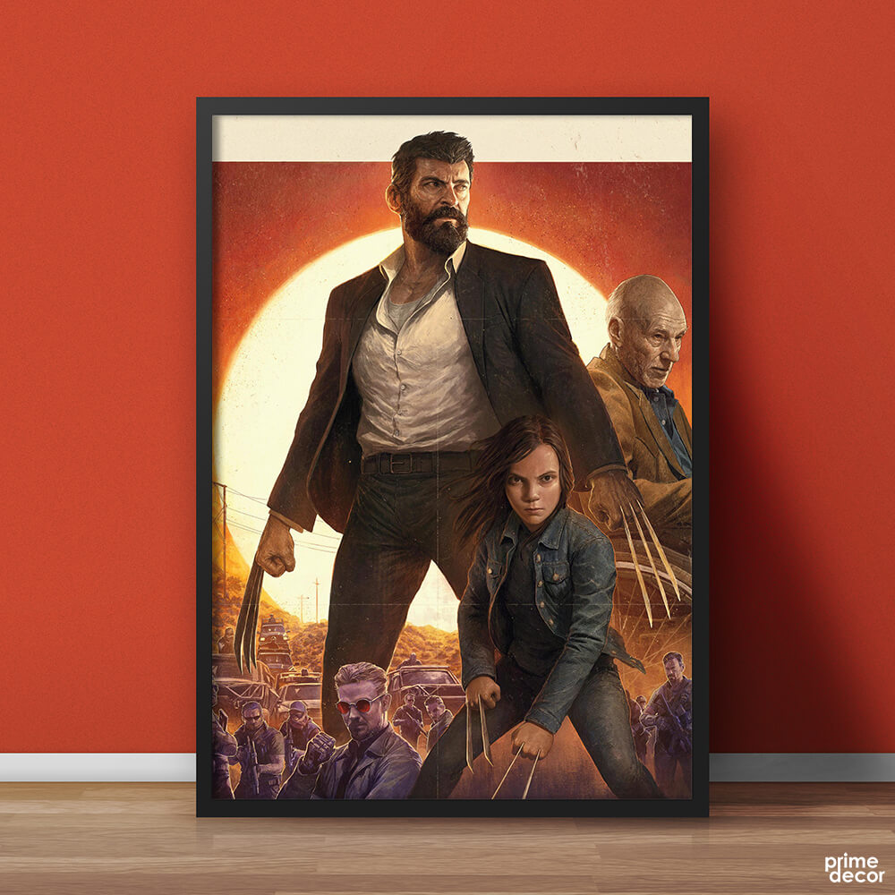 Logan X-Men | Movies Poster Wall Art - Prime Décor