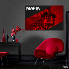 Mafia Trilogy (3 Panel) Game Wall Art On Sale - Prime Décor