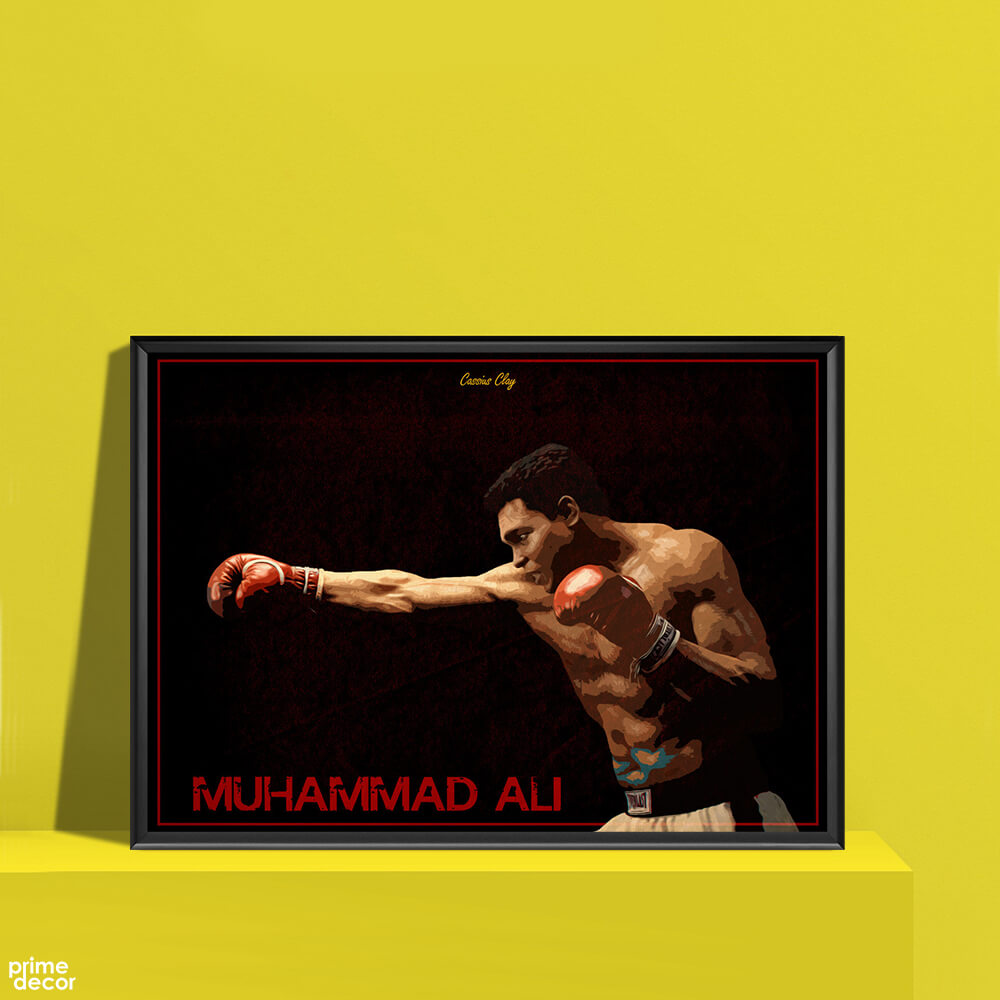 Muhammad Ali Boxing | Sports Poster Wall Art - Prime Décor