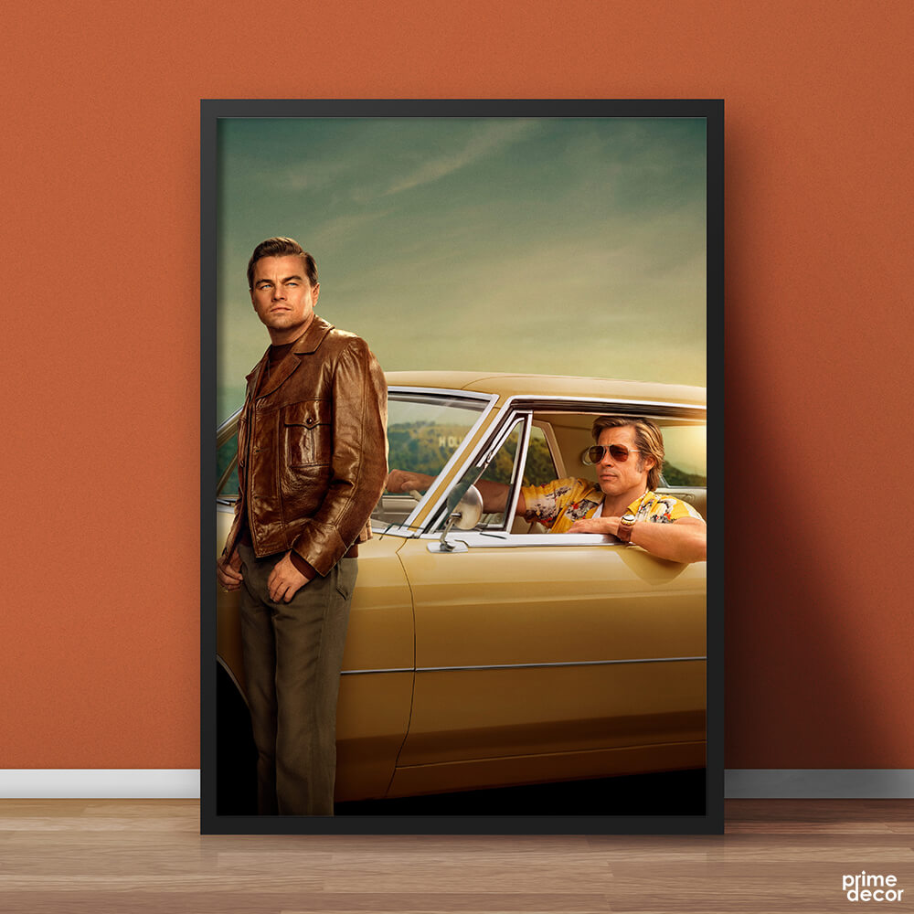 Once Upon A Time In Hollywood 2019 | Movie Poster Wall Art - Prime Décor