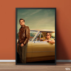 Once Upon A Time In Hollywood 2019 | Movie Poster Wall Art - Prime Décor