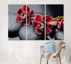 Orchard With Stones (3 Panel) Floral Wall Art - Prime Décor
