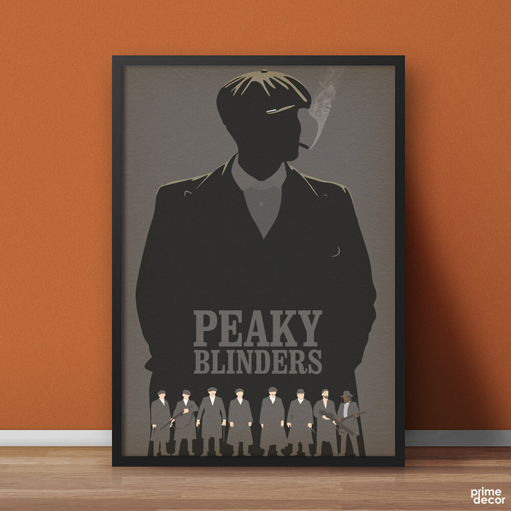 Peaky Blinders Gang B&W | Movies Poster Wall Art - Prime Décor