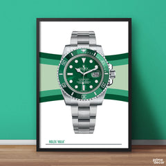 Rolex Submariner Hulk | Success Poster Wall Art On Sale - Prime Décor