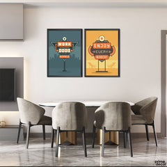 Sign Board Quote (2 Panel) Motivational Wall Art - Prime Décor