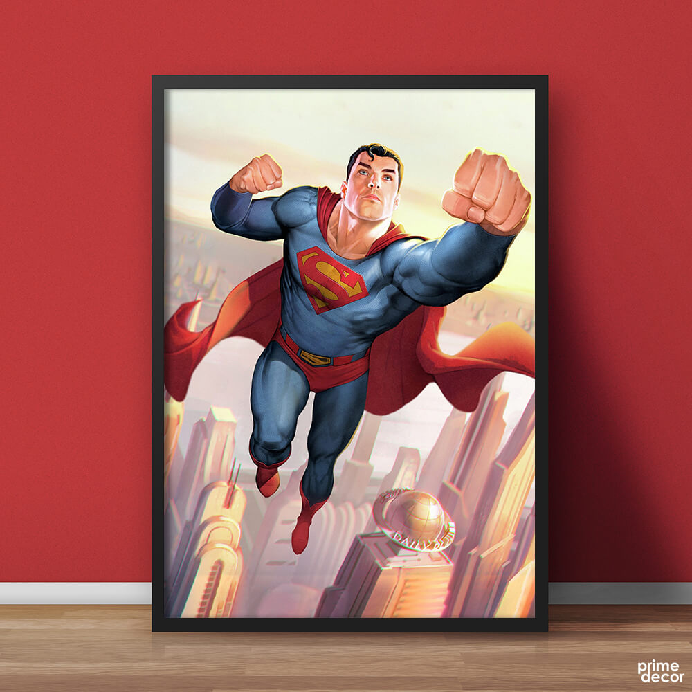 Superman-Man of Tomorrow | Movie Wall Art - Prime Décor