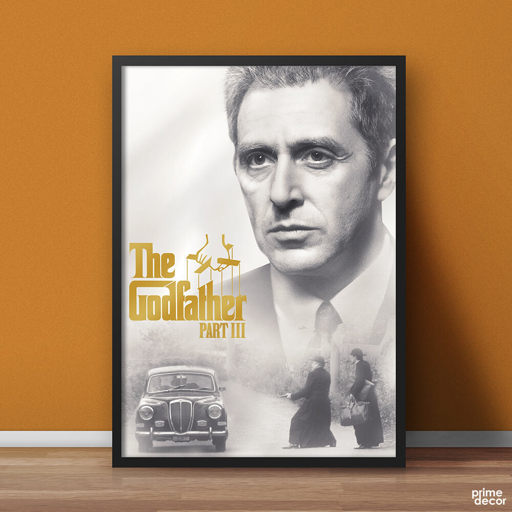 The Godfather Part 3 Blueray Design | Movie Poster Wall Art - Prime Décor