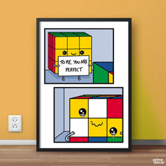 To Me, You Are Perfect | Funny Poster Wall Art - Prime Décor