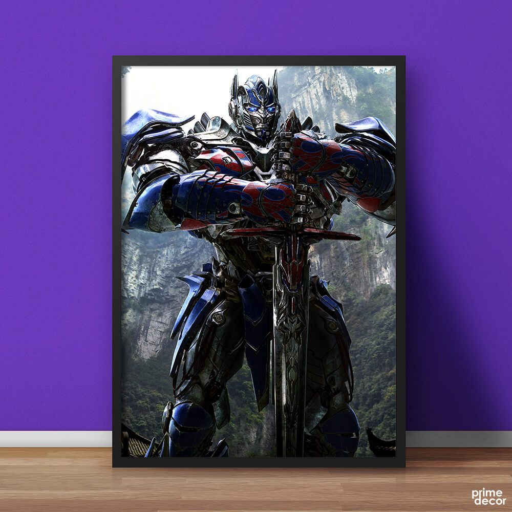 Transformers Optimus Prime | Movie Poster Wall Art - Prime Décor