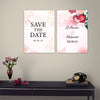 Save the Date Wedding Memory (2 Panel)