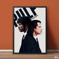 Vincent and Jules Pulp Fiction | Movie Poster Wall Art - Prime Décor