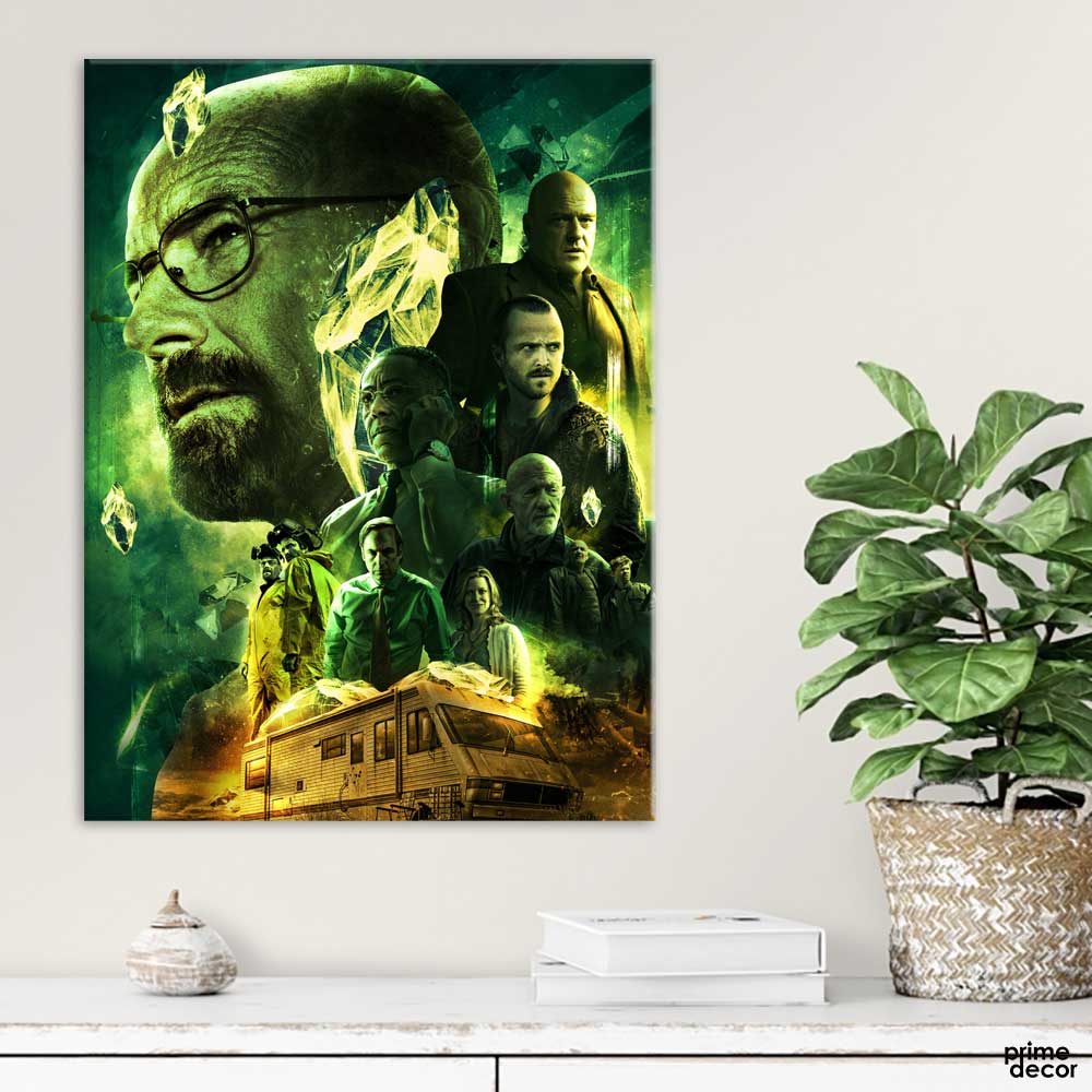 Breaking bad Vintage Poster | Movie Poster Wall Art - Prime Décor