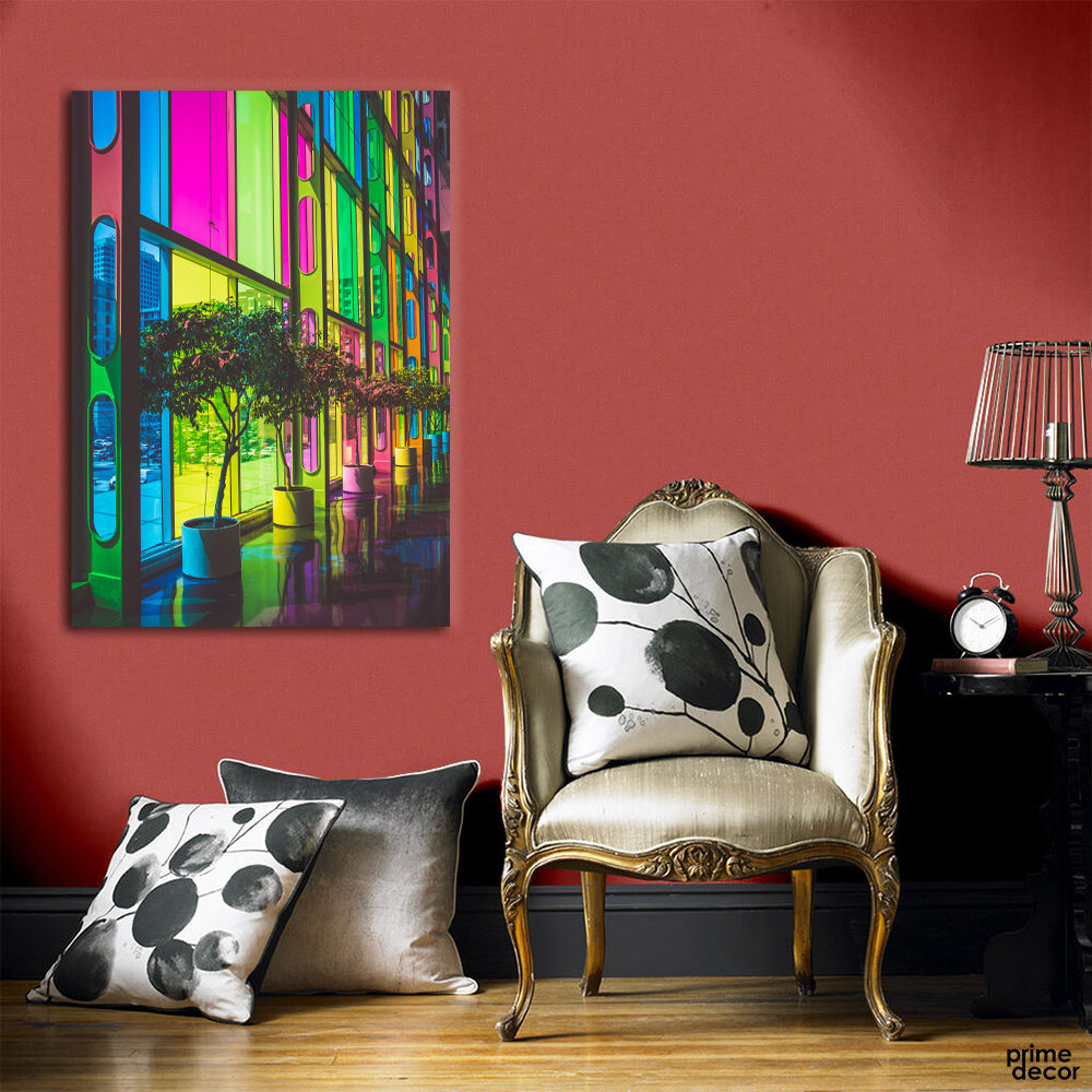 Life is Less Boring in Color (Single Panel) Wall Art - Prime Décor