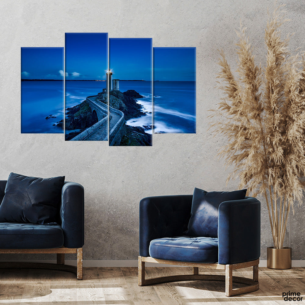 Origin of Water on Earth (4 Panel) | Nature Wall Art - Prime Décor