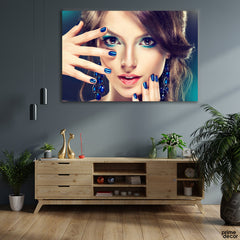 Girl Beautiful Makeup (Single Panel) | Fashion Wall Art - Prime Décor