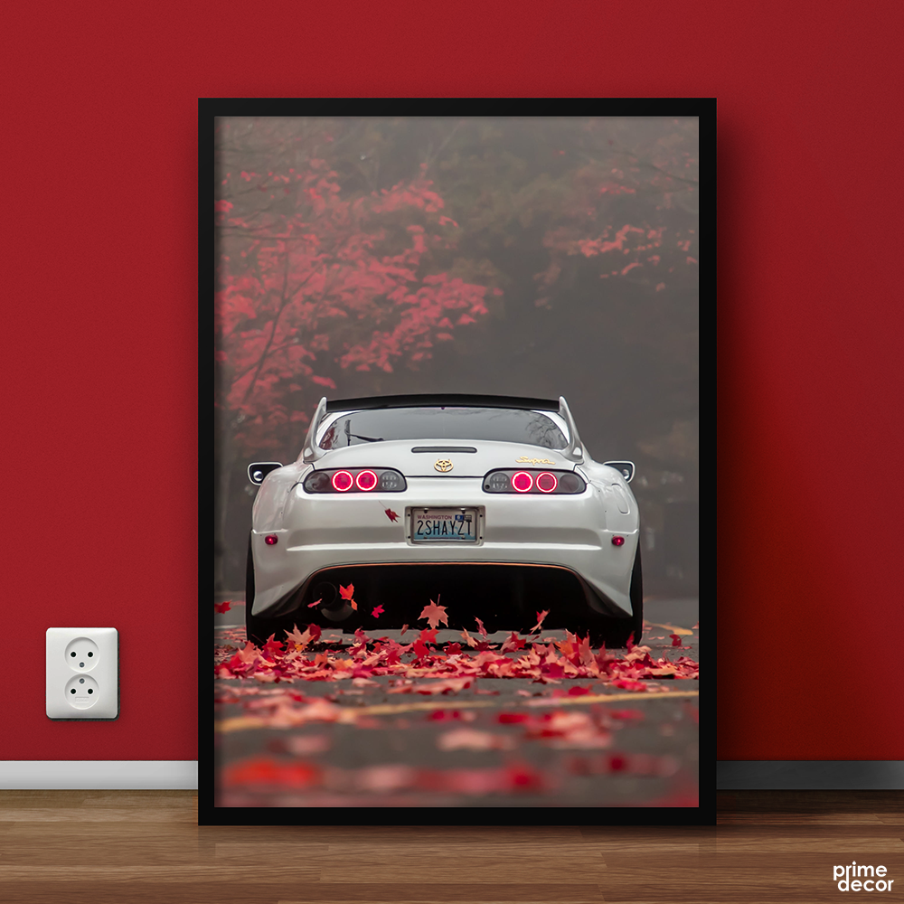 Supra JDM Carros | Car Poster Wall Art - Prime Décor