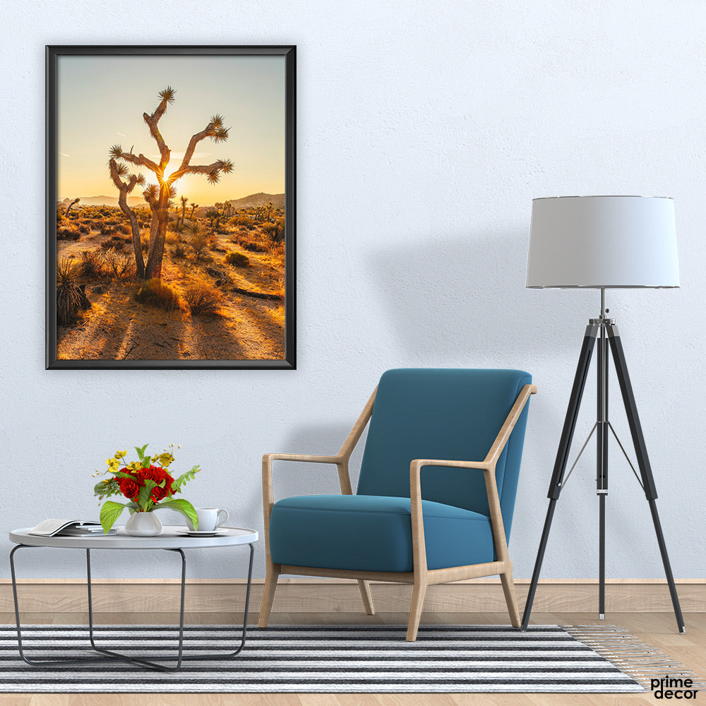Cactus in Desert Garden ( Single Panel) | Nature Wall Art - Prime Décor
