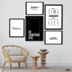 Do Something Epic (5 Panel) Motivational Wall Art - Prime Décor