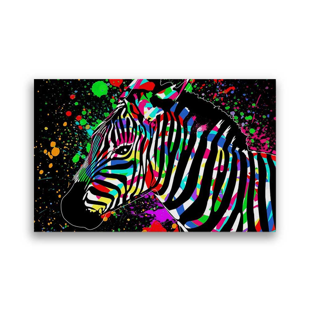 Colorful Zebra - Prime Décor