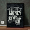 Time is Money | Motivational Poster Wall Art