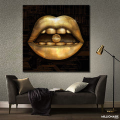 Gold Lips - Prime Décor