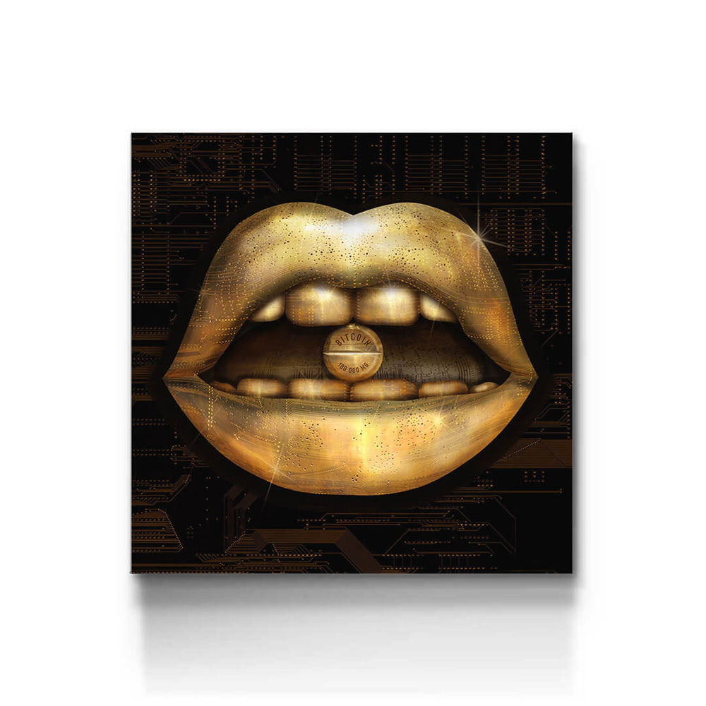 Gold Lips - Prime Décor