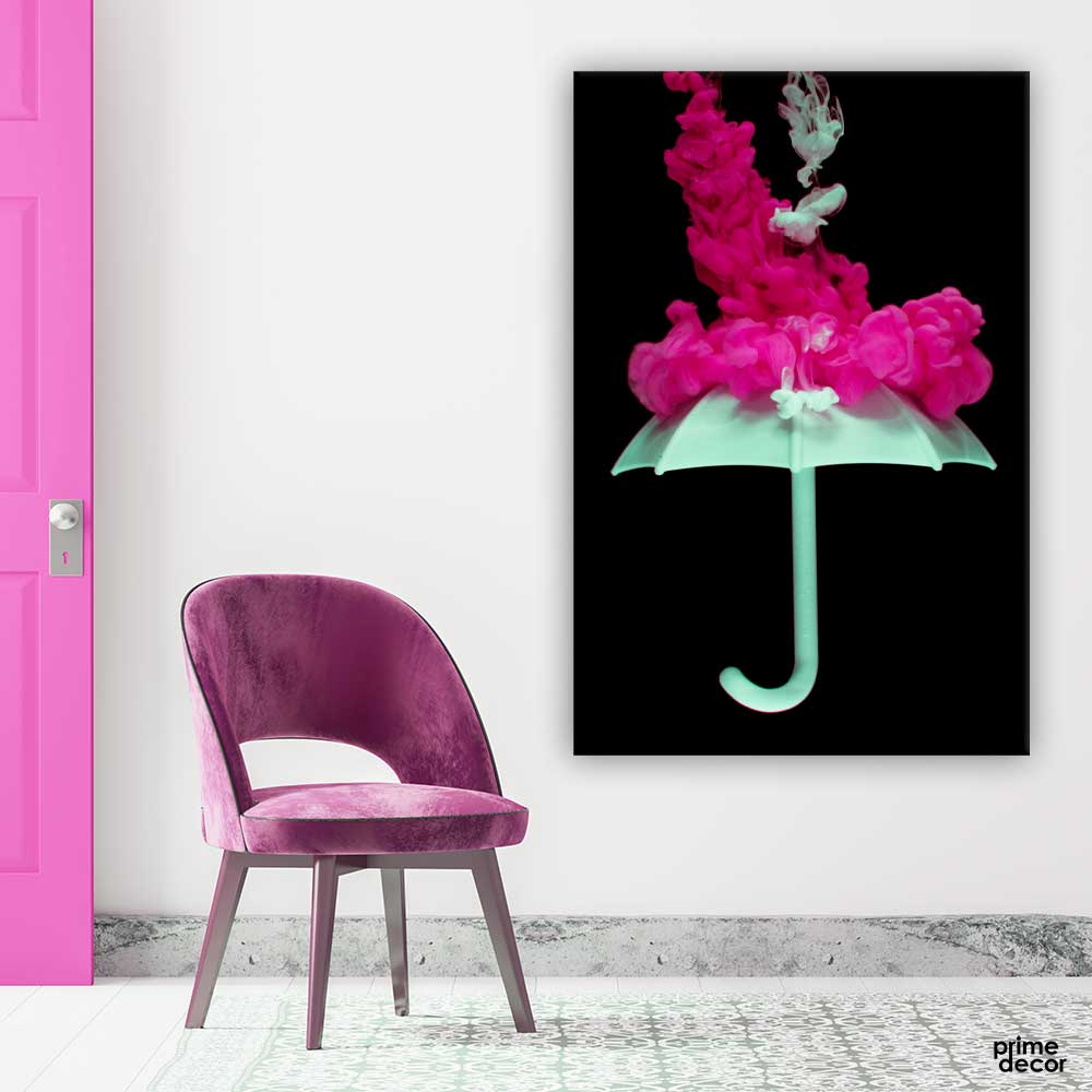 Dissolving Water (Single Panel) Abstract Wall Art - Prime Décor