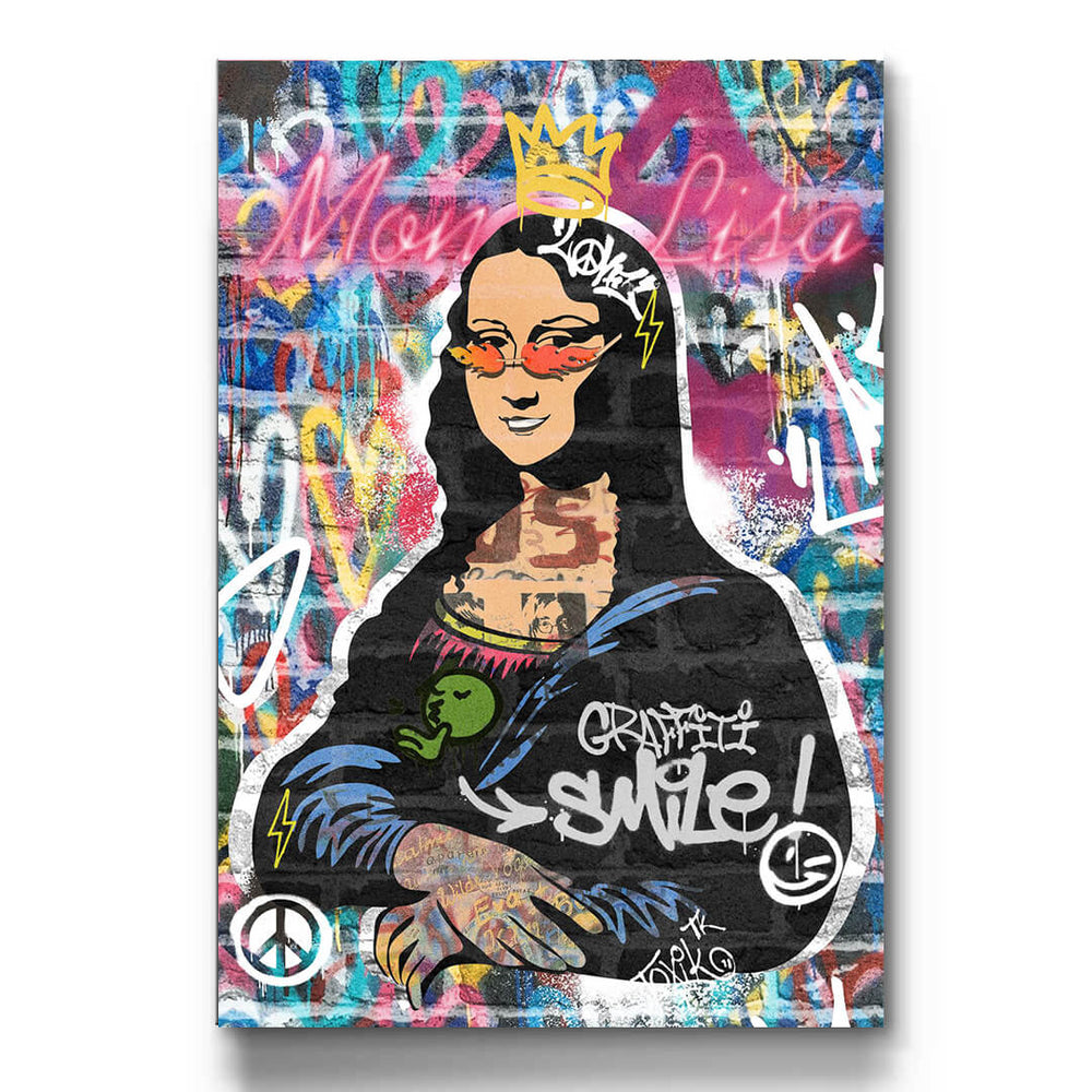 Smile Graffiti - Prime Décor