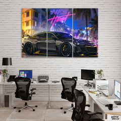 Need for Speed Vol 2 (3 Panel) Cars Wall Art - Prime Décor