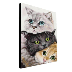 Three Cute Cats - Prime Décor
