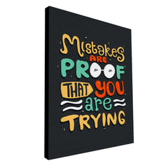 Mistakes are Proof - Prime Décor