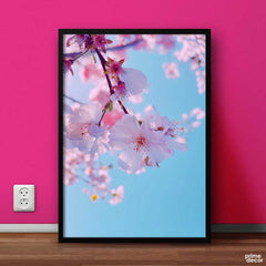 Pink & Purple Flowers (Single Panel) Floral Wall Art - Prime Décor