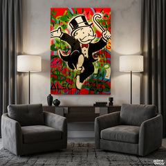 Urban Pop Art Rich Uncle Pennybags