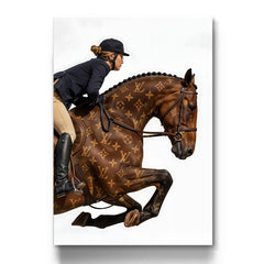Designer LV Monogram Equestrian