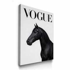 Black Monochrome Vogue Stallion