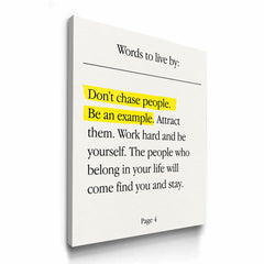 Be An Example