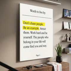 Be An Example