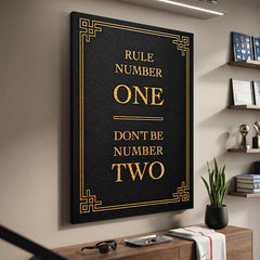 Don't Be Number Two