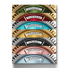 Monday to Sunday – Rolex Style