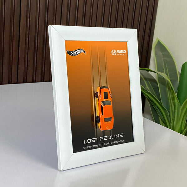 Lost Redline Fantasy Series | Limited Edition | Hotwheels Wall Art