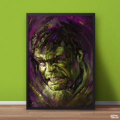 Angry Hulk From Avengers | Movie Poster Wall Art