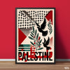Beautiful Palestine Flag With Text | Islamic Poster Wall Art