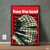 Free The Land Palestine | Islamic Poster Wall Art