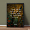 I Want To Sing Like The Birds | Pearls of Rumi | Quotation Poster Wall Art