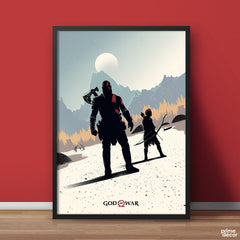 Kratos: The Leviathan’s Path | God of War | Poster Wall Art
