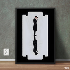 Thomas Shelby In A Blade | Peaky Blinders | Poster Wall Art