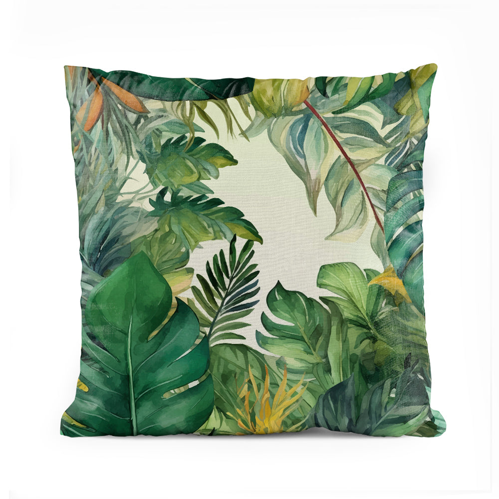 Light Green Leaves | Nordic Cushion #002 - Prime Décor