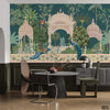 Classic Mughal Era Arches With Peacocks Design | Floral Wallpaper Mural